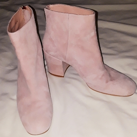 Stuart Weitzman Shoes - Stuart Weitzman Pink Suede Boots